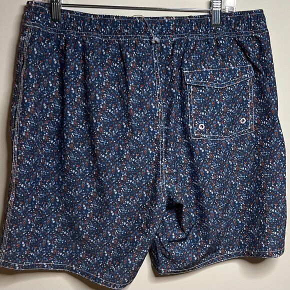 Johnnie-O Half Elastic 7" Surf Shorts Dorado Large NWT - Picture 6 of 6